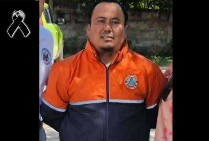 Cesar Juarez rescatista de El Salvador