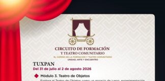 Llega el Circuito de Formación en Teatro Comunitario y Proyectos Comunitarios a Tuxpan