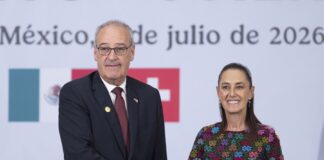 Presidenta Sheinbaum anuncia conversaciones con Suiza por tratado comercial