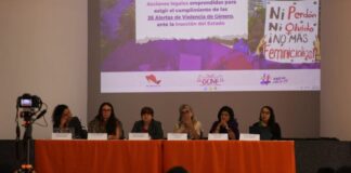 Ordenan actualizar el Reglamento de la Alerta de Violencia de Género tras cuatro años de incumplimiento