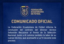 Federación de Ecuador desmiente versión sobre presuntas amenazas del crimen organizado