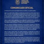 Ecuador presenta reclamo formal ante la FIFA por incidentes ocurridos antes y durante el partido frente a México en el Mundial 2026