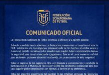 Ecuador presenta reclamo formal ante la FIFA por incidentes ocurridos antes y durante el partido frente a México en el Mundial 2026