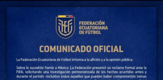 Ecuador presenta reclamo formal ante la FIFA por incidentes ocurridos antes y durante el partido frente a México en el Mundial 2026