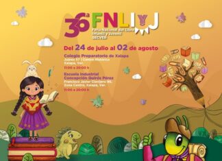 FNLIyJ, la gran fiesta literaria para niñas, niños y jóvenes, del 24 de julio al 02 de agosto
