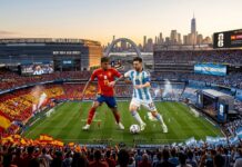 España y Argentina, frente a frente por la gloria del fútbol mundial.