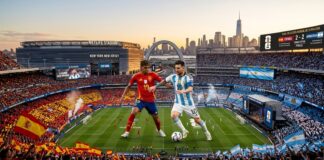 España y Argentina, frente a frente por la gloria del fútbol mundial.