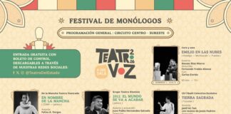 Inicia el XXI Festival de Monólogos Teatro A Una Sola Voz