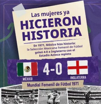 Las mujeres mexicanas ya hicieron historia 4-0 contra Inglaterra