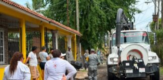 Activa Gobierno del Estado ayuda humanitaria y labores de limpieza por lluvias
