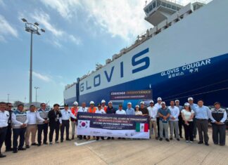 Segundo cruce de Hyundai Glovis afianza a Veracruz y al CIIT como alternativa logística