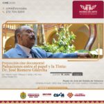 SECVER presentará documental sobre la vida y obra de José Romero Güereña