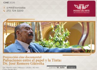 SECVER presentará documental sobre la vida y obra de José Romero Güereña