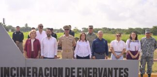Encabeza Gobernadora destrucción de casi 800 kilos de drogas aseguradas en Veracruz