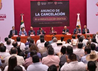 Logro histórico, Veracruz extingue la deuda bursátil de 199 municipios: Gobernadora