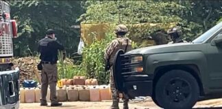 FGR asegura más de mil 800 litros de hidrocarburo en Veracruz