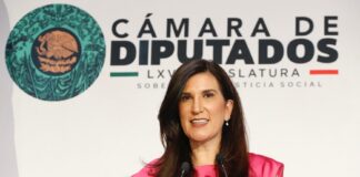 Kenia López Rabadán propondrá reconocimiento del Congreso a Isaac del Toro