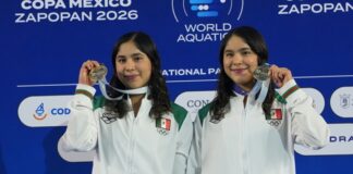 Lía y Mía Cueva hacen historia en clavados: México vence a China y conquista el oro en Zapopan