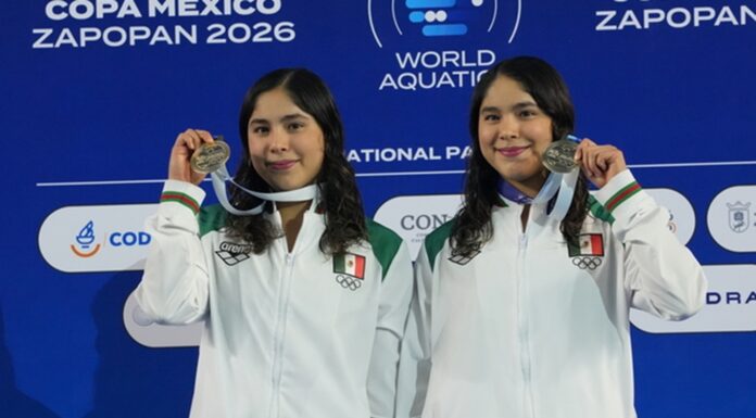 Lía y Mía Cueva hacen historia en clavados: México vence a China y conquista el oro en Zapopan