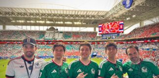 La familia Villalba, demuestra su pasión por el futbol y representa la entrega de los aficionados mexicanos.