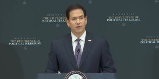 Marco Rubio condena violencia política impulsada por grupos radicales de Izquierda