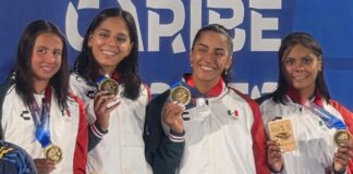 #México: segunda jornada de ensueño en la natación de Santo Domingo 2026 con cuatro oros