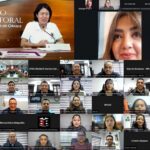 OPLE VER comparte experiencia sobre elecciones Judiciales con IEEPCO Oaxaca