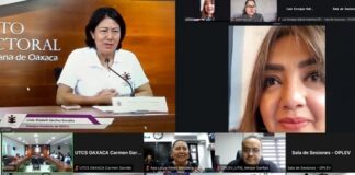 OPLE VER comparte experiencia sobre elecciones Judiciales con IEEPCO Oaxaca