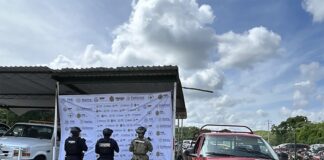 Coordinación interinstitucional logra 36 detenciones y asegura droga y vehículos: SSP