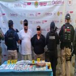 Aprehende SSP Veracruz a 19 personas y decomisa 150 dosis de presunta droga