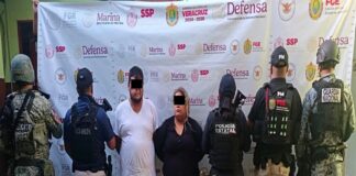 Aprehende SSP Veracruz a 19 personas y decomisa 150 dosis de presunta droga