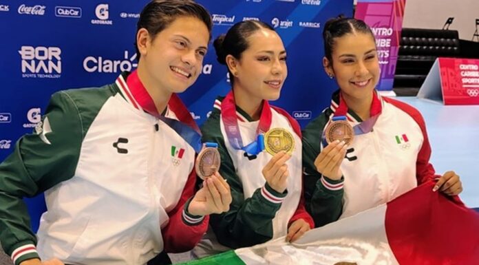 #PatinajeArtístico: Oro y dos bronces en Juegos Centroamericanos y del Caribe 2026