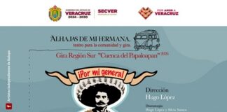 La SECVER invita a la gira teatral ¡Por mi general Zapata! en la región de la Cuenca del Papaloapan