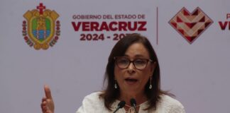 Rocío Nahle evalúa reubicar comunidad en Ilamatlán para proteger vidas