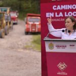 La palabra se cumple; inicia Rocío Nahle camino sacacosechas en Ixhuacán