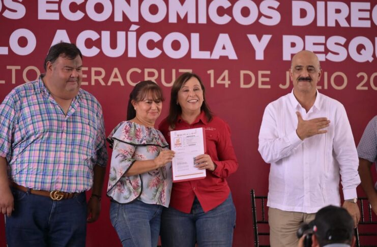 La confianza se devuelve con apoyos directos a pescadores: Rocío Nahle