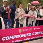 Regresa Rocío Nahle a cumplirle a Soledad Atzompa; entrega tres tramos carreteros