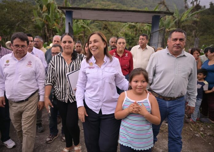 Rocio Nahle en Barranca Grande