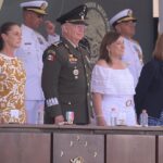 Acompaña Rocío Nahle a la presidenta Claudia Sheinbaum en graduación de cadetes navales
