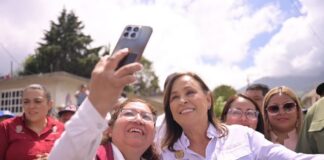 Rocío Nahle cierra semana recorriendo Veracruz