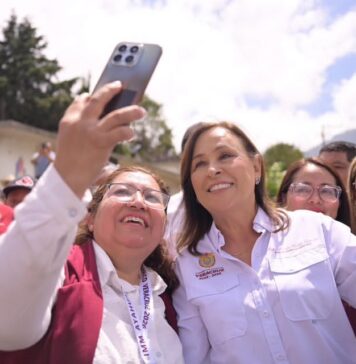 Rocío Nahle cierra semana recorriendo Veracruz