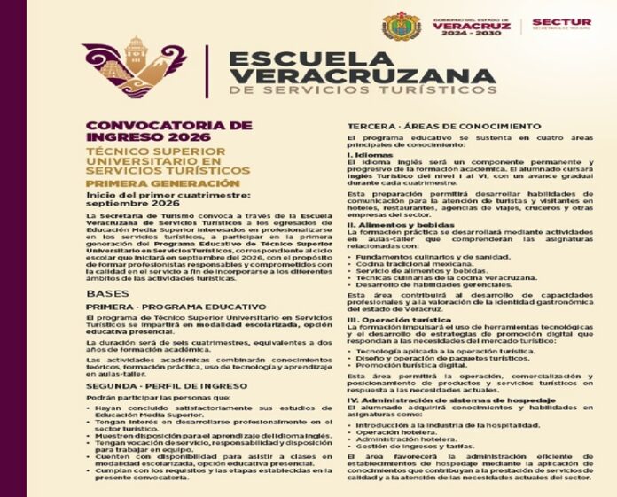 SECTUR CONVOCATORIA