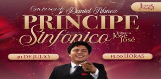 Tributo sinfónico a José José en Plaza Lerdo este Jueves Musical: SEGOB