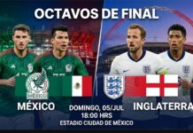 Inglaterra será el rival del Tri en los octavos de final este domingo.