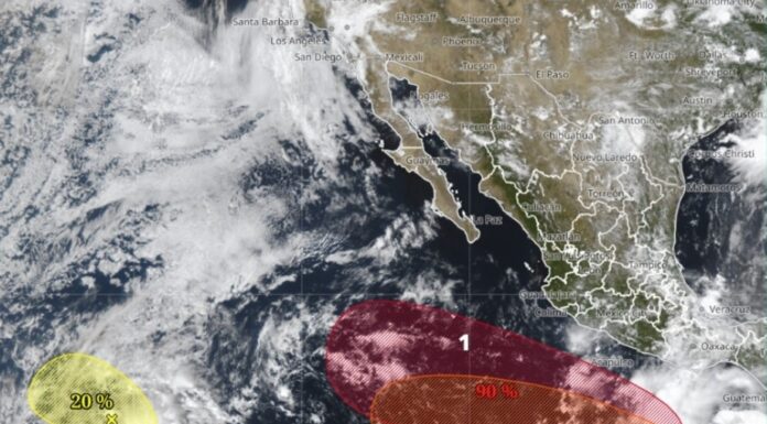 Alerta al Pacífico; prevén lluvias intensas en gran parte del país