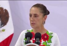 Claudia Sheinbaum reporta al momento saldo blanco por fuerte sismo en Chiapas.