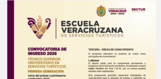 Escuela de Servicios Turísticos mantiene abierta convocatoria de ingreso
