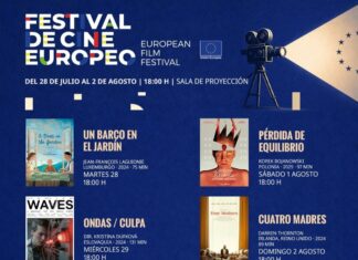 SECVER y la Cineteca Nacional presentan Festival de Cine Europeo en el Ágora de la Ciudad