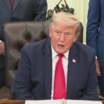 Trump endurece discurso contra migrantes en Europa y da ultimátum a Reino Unido