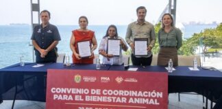 Sedema, PMA y FGE acuerdan acciones conjuntas para el bienestar animal